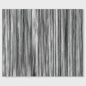 Modernes rustikales schwarzes graues hölzernes geschenkpapier (Flach)