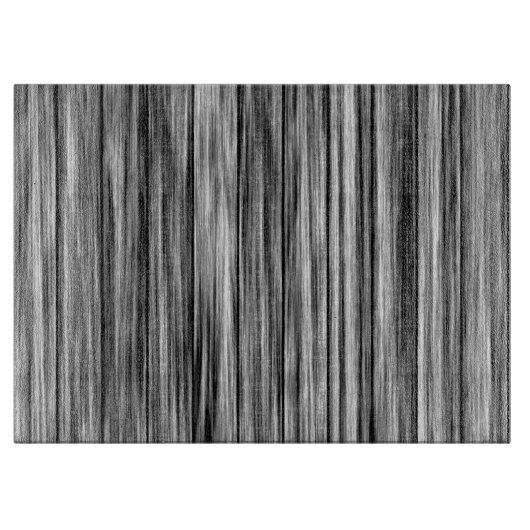 Modernes rustikales schwarzes graues hölzernes schneidebrett (Vorderseite)