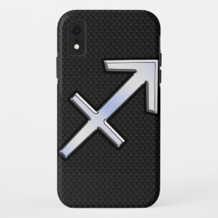 Modernes Sagittarius Zodiac-Zeichen auf Schlangenh iPhone XR Hülle