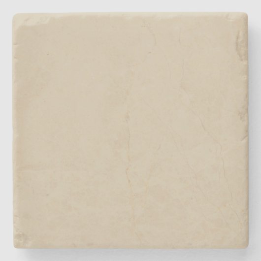 Modernes Sahneelfenbein kundengerecht Steinuntersetzer (Vorderseite)