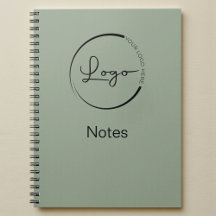 Modernes Salbeigrün Minimalistisches Logo Professi