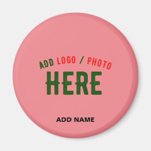 MODERNES SALMON PINK, STYLISCH, MARKIERT MAGNET