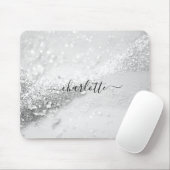 Modernes, Salon, Glitzer (Imitate) Mousepad (Mit Mouse)