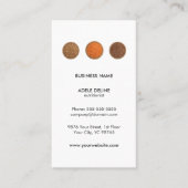 Modernes, sauberes Saatgut Gesundheitsernährer Visitenkarte (Vorderseite)