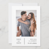 Modernes Save the Date