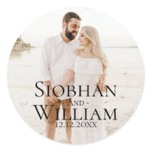 Modernes, Save the Date Personalisiertes Foto