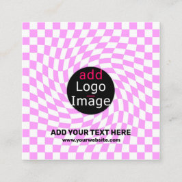 Modernes Schachbrett für Berufliche Markenbezeichn Begleitkarte