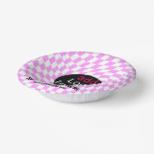 Modernes Schachbrett für Berufliche Markenbezeichn Pappteller (Gewinkelt)