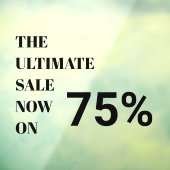 Modernes Schaufenster Fensteraufkleber (Blatt 3)