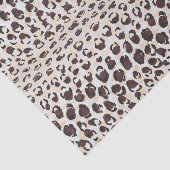 Modernes, schick-braunes Muster Seidenpapier (Ausschnitt)