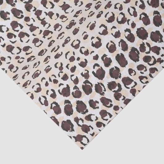 Modernes, schick-braunes Muster Seidenpapier (Ausschnitt)