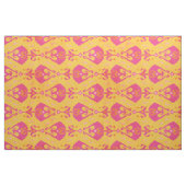 Modernes, schick-gelbes, rosa Farbmuster Stoff (Fat Quarter (45,7 x 55,9 cm))