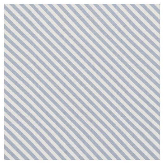 Modernes, schick graublau-weiß gestreiftes Gewebe Stoff (Nahaufnahme)