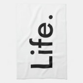 modernes schick LIFE. | Geschirrtuch (Vertikal)