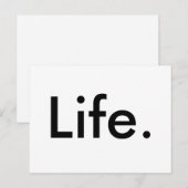 modernes schick LIFE. | Postkarte (Vorne/Hinten)