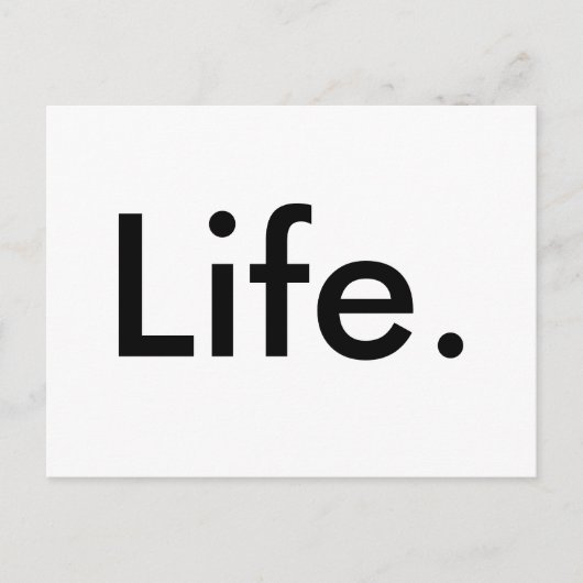 modernes schick LIFE. | Postkarte (Vorderseite)