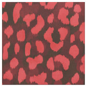 Modernes, schick-rotes Muster Stoff (Nahaufnahme)