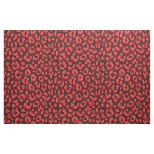 Modernes, schick-rotes Muster Stoff (Fat Quarter (45,7 x 55,9 cm))
