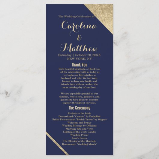 Modernes, schicke, blaue Imitate Goldglasur-Progra Programm (Vorderseite)