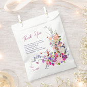 Modernes, schicke Brautparty für wild lebende Blum Geschenktütchen (Ausgeschnitten)