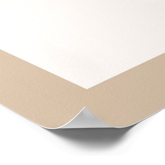 Modernes, schicke Design Poster (Ecke)