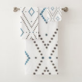 Modernes, schicke, minimalistisches Design Badhandtuch Set (Insitu)