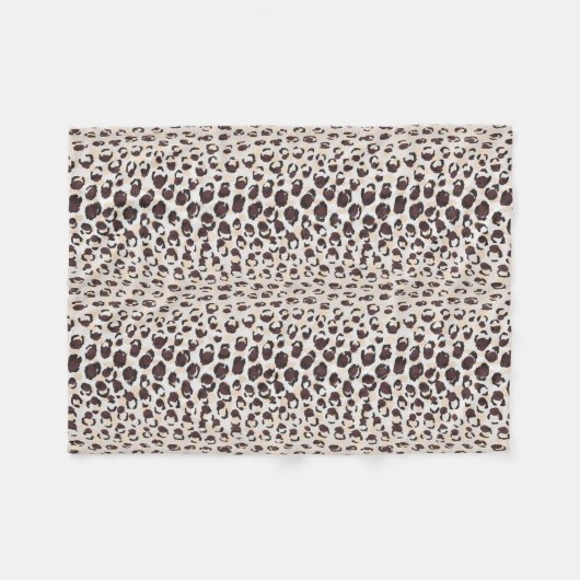 Modernes schickes braunes fleecedecke (Vorderseite (Horizontal))