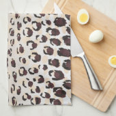 Modernes schickes braunes geschirrtuch (Viertel Falte)