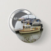 Modernes Schiff Traditioneller Stil Button (Vorne & Hinten)