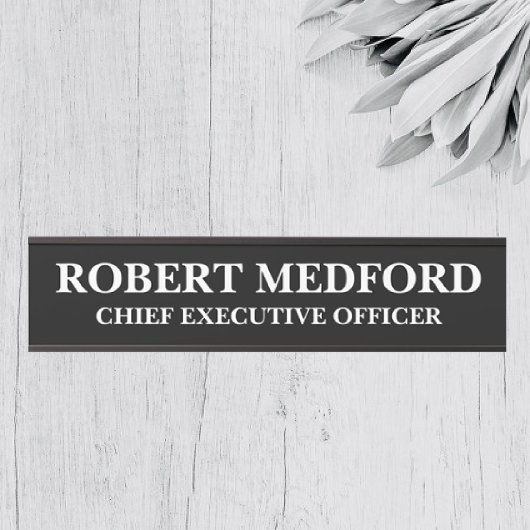 Modernes Schildschild Türschild