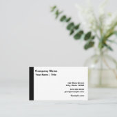 Modernes schillerndes visitenkarte (Stehend Vorderseite)