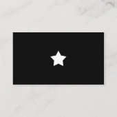 Modernes schillerndes visitenkarte (Rückseite)