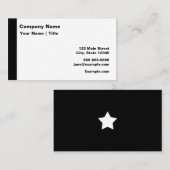 Modernes schillerndes visitenkarte (Vorne/Hinten)