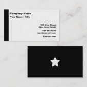 Modernes schillerndes visitenkarte (Vorne/Hinten)