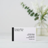 Modernes schillerndes visitenkarte (Stehend Vorderseite)