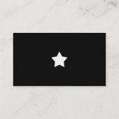 Modernes schillerndes visitenkarte (Rückseite)