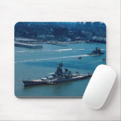 Modernes Schlachtschiff, "USS Wisconsin", New Mousepad (Mit Mouse)