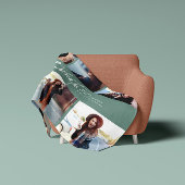 Modernes schlankes Skript-Abschluss mit mehreren F Fleecedecke