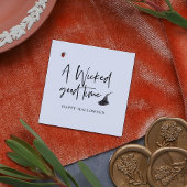 Modernes, schlechtes Zeitangebot | Frohe Halloween Geschenkanhänger