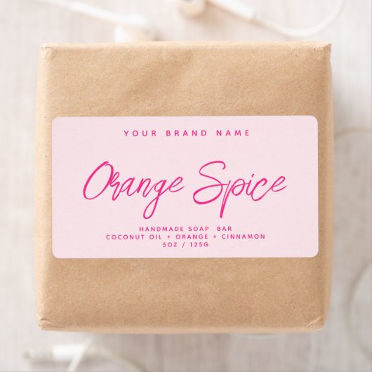 Modernes, schlichtes, elegantes Kosmetiklabel (Insitu)