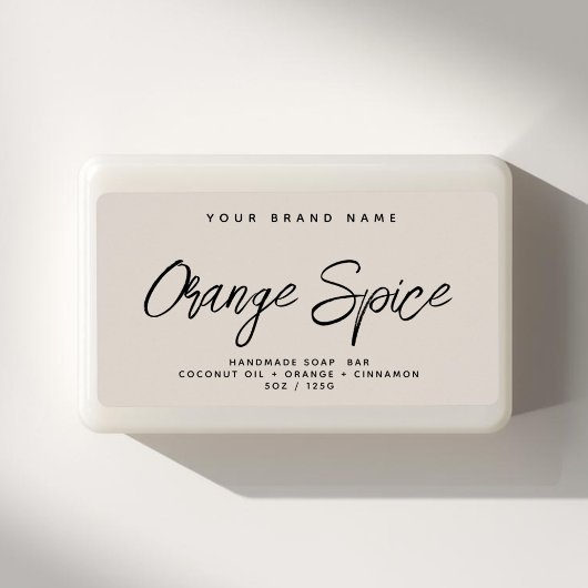 Modernes, schlichtes, elegantes Kosmetiklabel