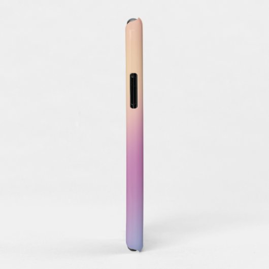 Modernes, schlichtes, farbiges Regenbogengefälle Case-Mate iPhone Hülle (Hinten/Rechts)