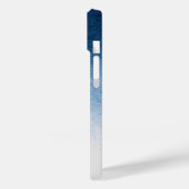 Modernes, schlichtes, farbiges Regenbogengefälle Case-Mate iPhone Hülle (Rückseite / Links)