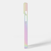 Modernes, schlichtes, farbiges Regenbogengefälle Case-Mate iPhone Hülle (Rückseite / Links)