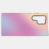 Modernes, schlichtes, farbiges Regenbogengefälle Samsung Galaxy Hülle (Rückseite (Horizontal))