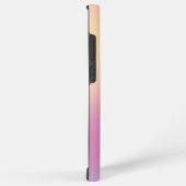 Modernes, schlichtes, farbiges Regenbogengefälle Samsung Galaxy Hülle (Rechte Seite)