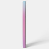 Modernes, schlichtes, farbiges Regenbogengefälle Samsung Galaxy Hülle (Linke Seite)