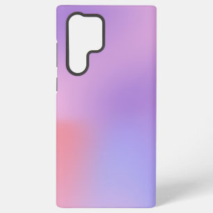 Modernes, schlichtes, farbiges Regenbogengefälle Samsung Galaxy Hülle