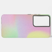 Modernes, schlichtes, farbiges Regenbogengefälle Samsung Galaxy Hülle (Linke Seite)