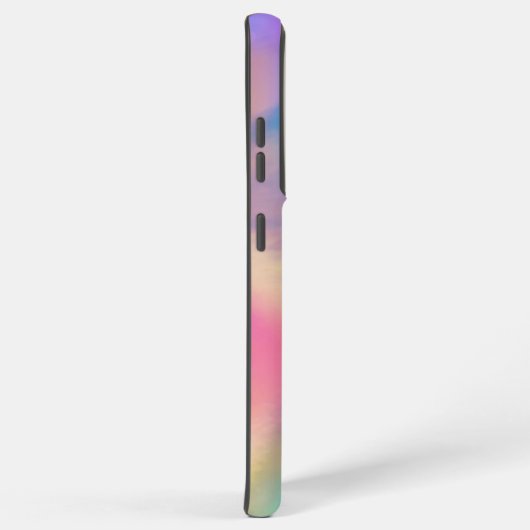 Modernes, schlichtes, farbiges Regenbogengefälle Samsung Galaxy Hülle (Rechte Seite)